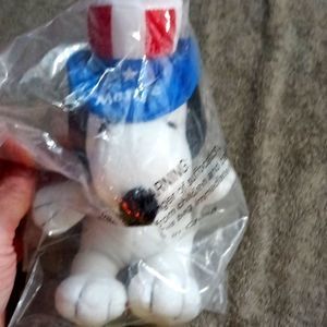 Peanuts MetLife Uncle Sam Snoopy brand new in the bag